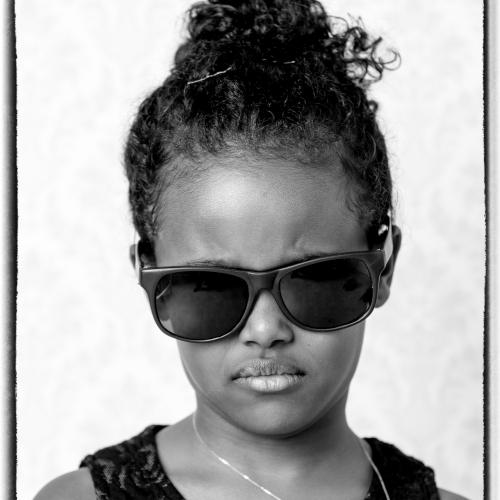 Portrait d'enfant en studio à Caen