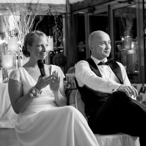Photo de soirée de mariage aux Champs Delaunay
