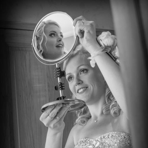 Photo de maquillage de mariage à Trouville