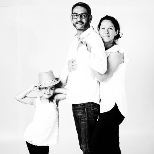 Photo de famille portrait en studio  à Caen