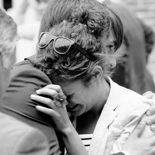 Photo de mariage non posée photojournaliste émotion à Lisieux