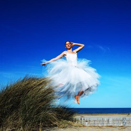 Photo de mariage portrait de la mariée en Normandie