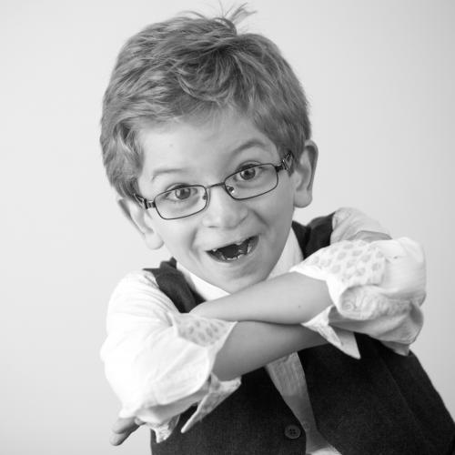 Portrait d'enfant en studio à Saint Pierre sur Dives