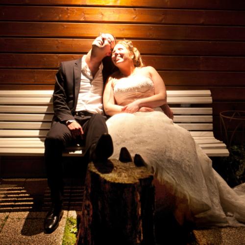 Photo de mariage en couple à La Vaupalière