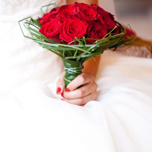 Photographie du bouquet de la mariée