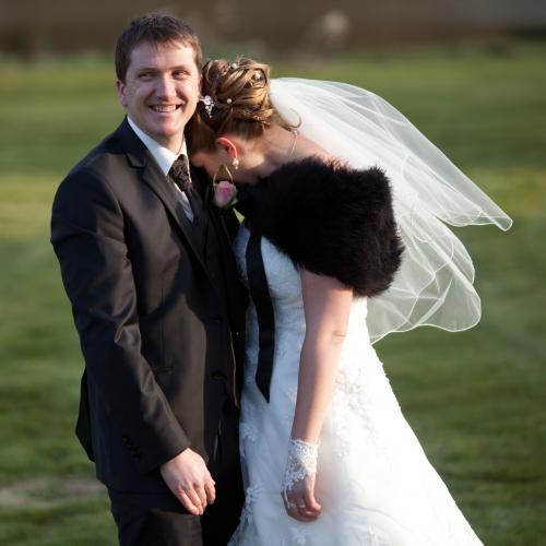 Photo de mariage non posée photojournaliste émotion au Manoir de Sainte Croix