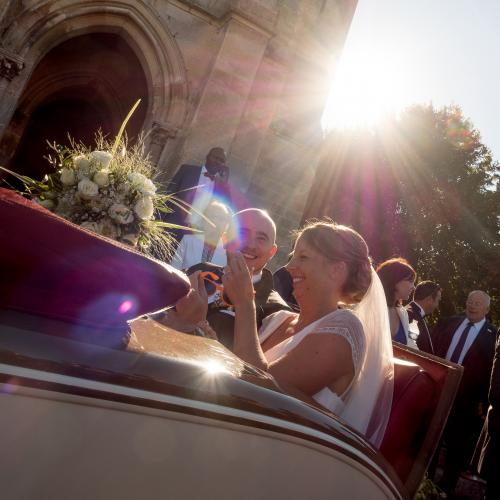 Photo de mariage reportage original à Cagny