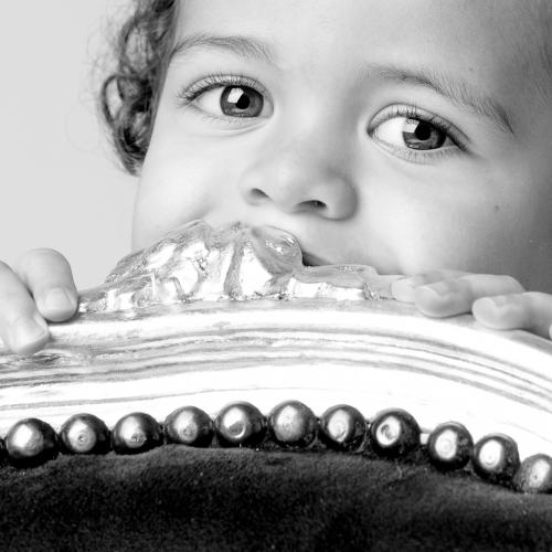 Portrait d'enfant en studio à Saint Pierre sur Dives