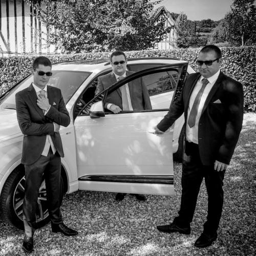 Photo de mariage audi mafia à Vimoutiers