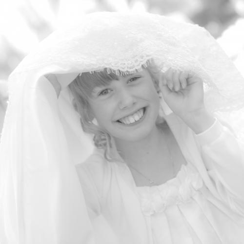 Photo de demoiselle d'honneur et de robe de mariée à Cherbourg