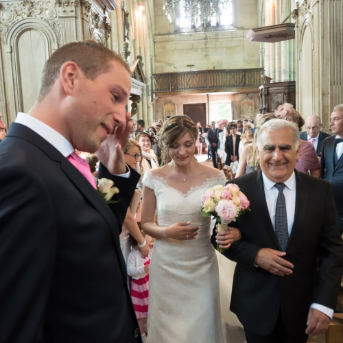 Photo de mariage non posée photojournaliste émotion à Saint Nom la Bretèche 